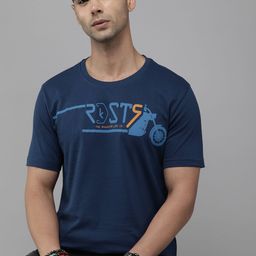 Roadster Men Printed T-shirt-image-18