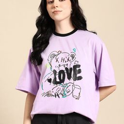 Hang and wear Typography Printed Drop-Shoulder Sleeves Relaxed Fit Pure Cotton T-shirt-image-84