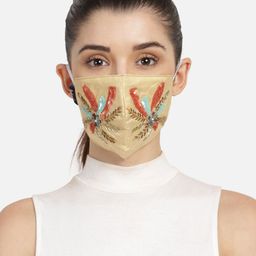 Anekaant Women 3-Ply Protective Outdoor Face Masks-image-2