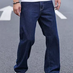 DENIMLOOK Men Relaxed Fit Stretchable Jeans-picture-38