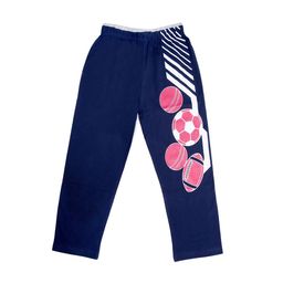 SWEET ANGEL Unisex Navy Blue Straight-Fit Track Pants-image-6