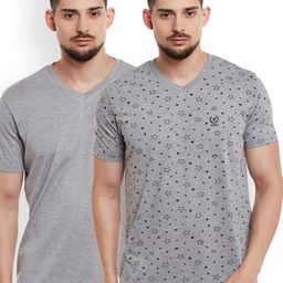 VIMAL Men Pack of 2 Cotton T-shirts-image-82