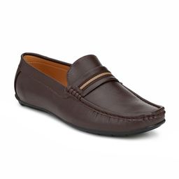 Guava Men Brown Loafers-picture-34