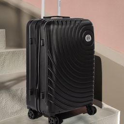 Roadster HRD Textured Medium Suitcase Trolley Bag- 55.7 L-34