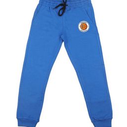 Wear Your Mind Kids Blue Solid Joggers-image-68