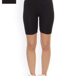 Lady Lyka Black Pack of 2 Cycling Shorts-picture-16