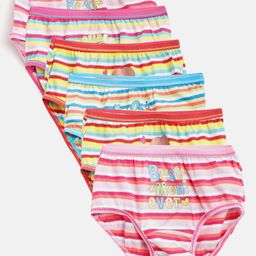 Bodycare Girls Pack of 6 Striped Briefs 3035ABCDAB-60-image-5