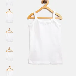 Bodycare Kids Girls Pack of 6 Solid Camisoles 39J_A-60-48
