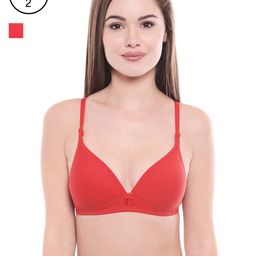 Bodycare Pack of 2 Assorted Lightly Padded T-shirt Bras E6552CORE-picture-22