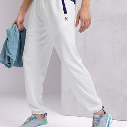 HRX by Hrithik Roshan Men Contrast Waistband Rapid-Dry Running Joggers-image-93