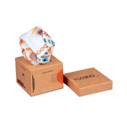 Tossido Men Blue & White Printed Pocket Square-44