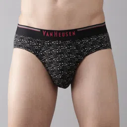 Van Heusen Men Pack of 3 Printed Anti Bacterial Super Soft Briefs 8905325810759-picture-22