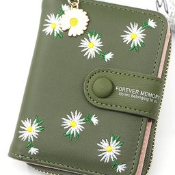 SYGA Women Floral Printed Leather Two Fold Wallet-31