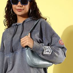 The Roadster Life Co. Pure Cotton Self Design Hooded Sweatshirt-image-98