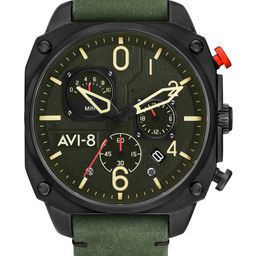 AVI-8 Men Green Analogue Watch AV-4052-08-picture-18