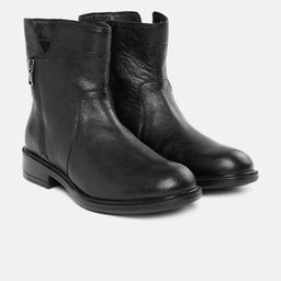 Geox Women Solid D Catria Leather Ankle Boots-picture-51