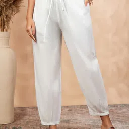 IMARA Womens Cotton Regular Trousers-picture-13