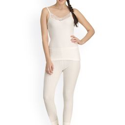 Kanvin Off-White Self-Design Thermal Set NEW2120OW2180-image-61
