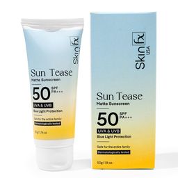 Skin Fx SPF 50 PA+++ Sun Tease Matte Sunscreen - 50g-19