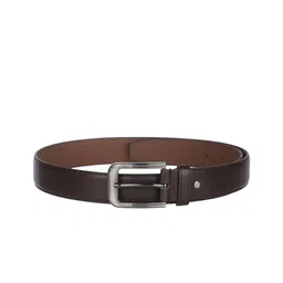 Kara Men Brown Textured Leather Belt-image-45