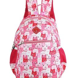 Ligo Bags Catseye Kids Graphic Printed Backpack-51
