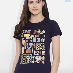 Fabflee Pack of 2 Typography Printed T-Shirt-image-79