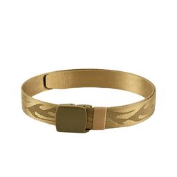 Kastner Men Khaki Woven Design  Belt-image-64
