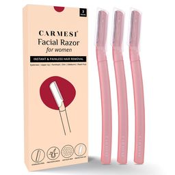 Carmesi Women Pack of 3 Facial Razor-25