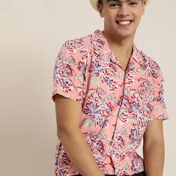 Taavi Men  Sanganeri Printed Casual Shirt-image-13
