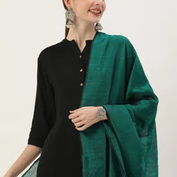 ArtEastri Ethnic Motifs Woven Design Cotton Silk Dupatta-22