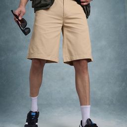 The Roadster Life Co. Men Regular Fit Pure Cotton Shorts-picture-21