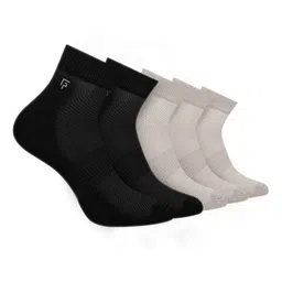 FOOTPRINTS Pack Of 5 Patterned Ankle-Length Socks-9