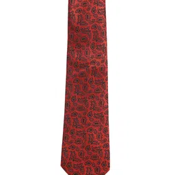 MANQ Men Red & Black Geometric Accessory Gift Set-image-44