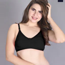 LUX VENUS Pack of 2 Everyday Cotton Bra Full Coverage Non Padded Super Support Bra-27