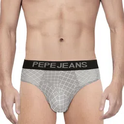 Pepe Jeans Men Grey Printed Sport Briefs 8904311305408-picture-57