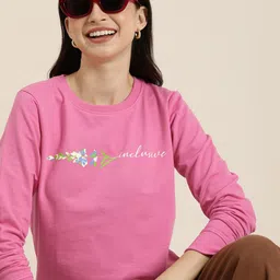 HERE&NOW Graphic Printed Round-Neck Sweatshirt-picture-21