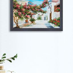 nest ART White & Black Nature Framed Painting-27