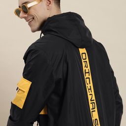 HERE&NOW Striped Detail Hooded Bomber Jacket-picture-19