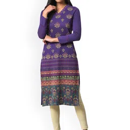 W Women Ethnic Motifs Printed Kurta-15