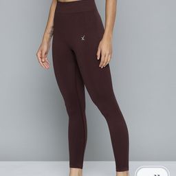 HRX by Hrithik Roshan Women Rapid Dry Antimicrobial Seamless Yoga Tights-picture-28
