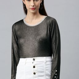 AURELIA Black Jewel Neck Top-22