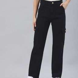 ADBUCKS Comfort Wide Leg High-Rise Cargo-picture-0