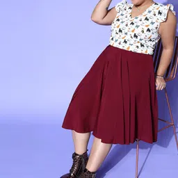 Berrylush Curve Classic White Conversational Vacay Attire-image-26