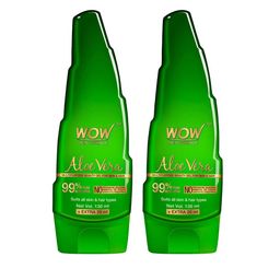 WOW SKIN SCIENCE Set of 2 Aloe Vera Gel For Skin & Hair-30
