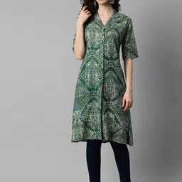 Indibelle Women Printed Button Shrug-13