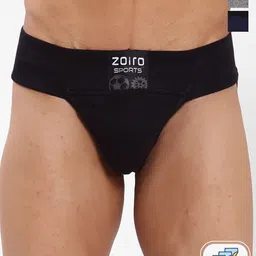 Zoiro Men Pack Of 3 Anti Bacterial Cotton Basic Briefs-image-29