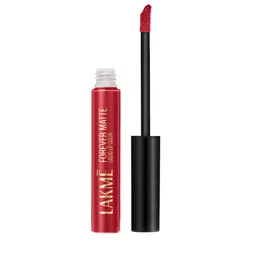Lakme Forever Matte Liquid Lip, 16hr Lipstick, Lightweight - Crimson Rose, 5.6ml-21