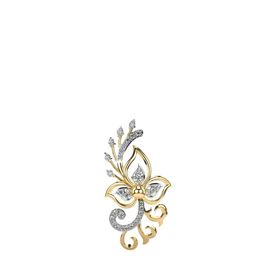 VALANOVA Women Sterling Silver Plated Diamond Pendant-image-38