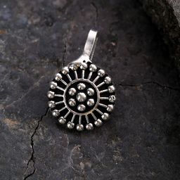 Priyaasi Silver-Plated Oxidised Round Clip-On Nosepin-image-29
