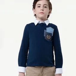One Friday Boys Polo Collar T-shirt-image-50
